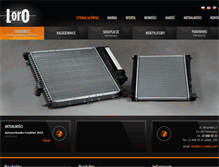 Tablet Screenshot of loro-cooling.com